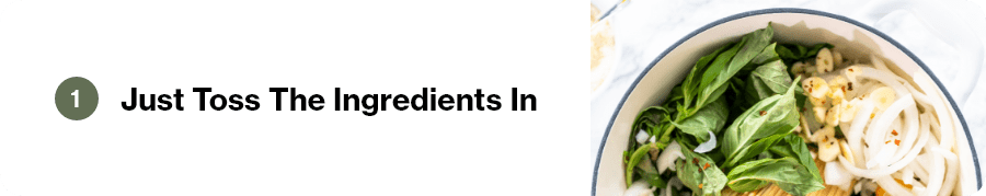 Toss the Ingredients in