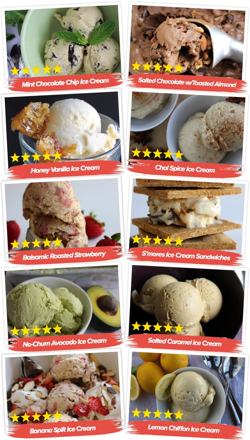 Ice Cream Recipes